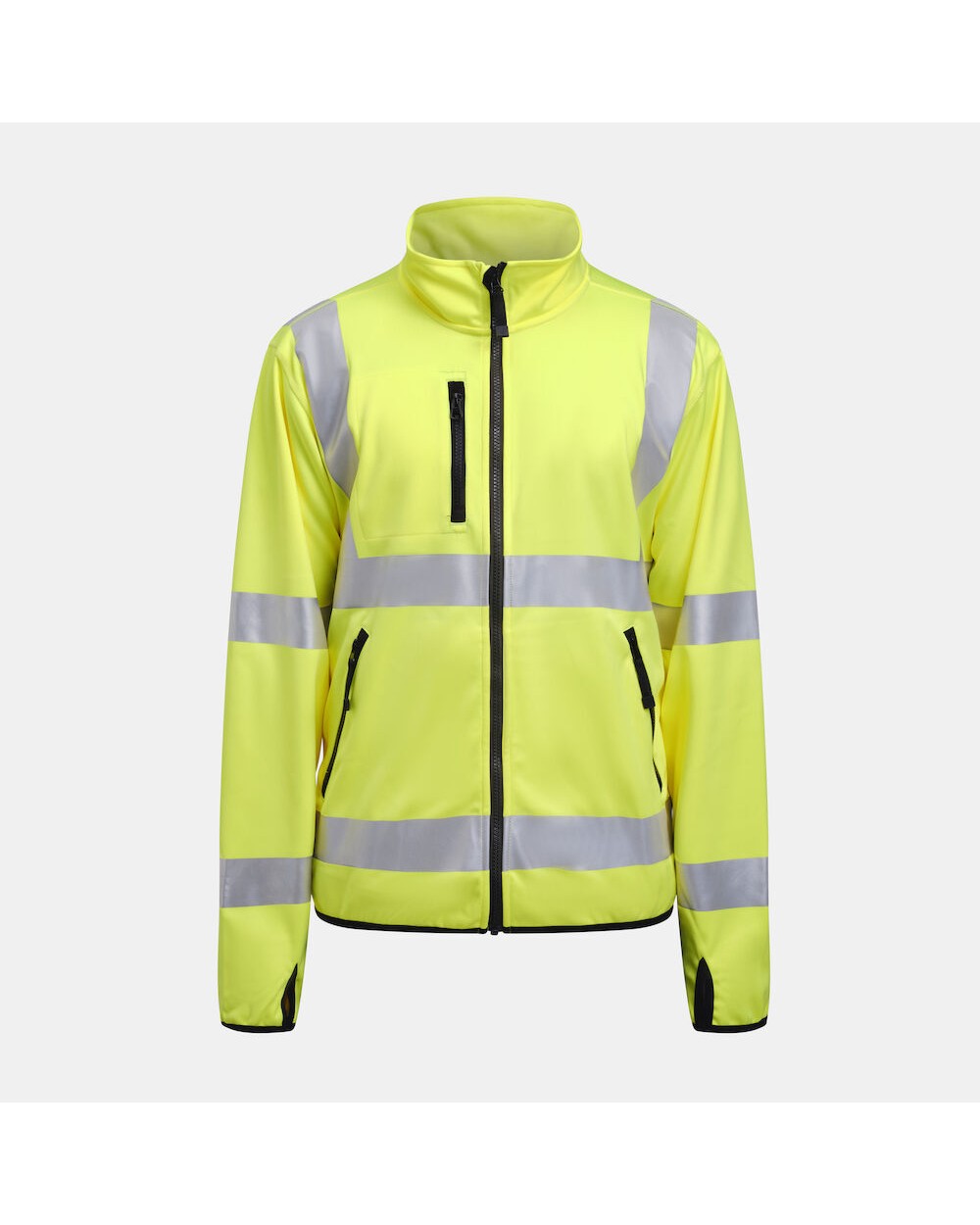 Softshells JOBMAN 5101 Hi-Vis Light Softshell Jacket voor bedrukking &amp; borduring
