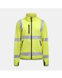 JOBMAN 5101 Leichte Softshelljacke Hi-Vis Softshells personalisierbar