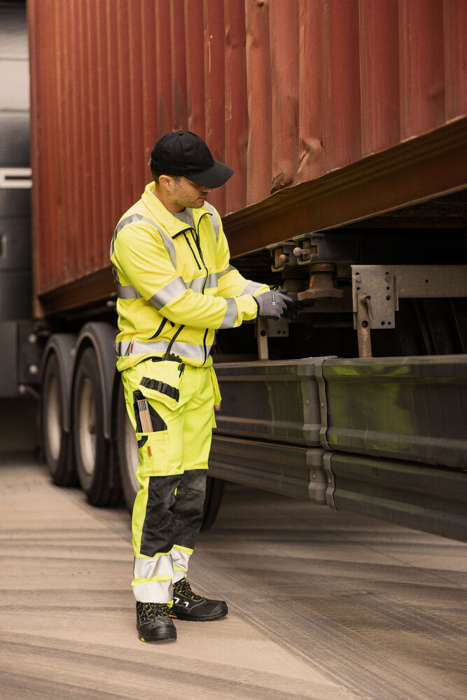 Softshells personnalisable JOBMAN 5101 Veste Softshell LÉGÈRE Hi-Vis