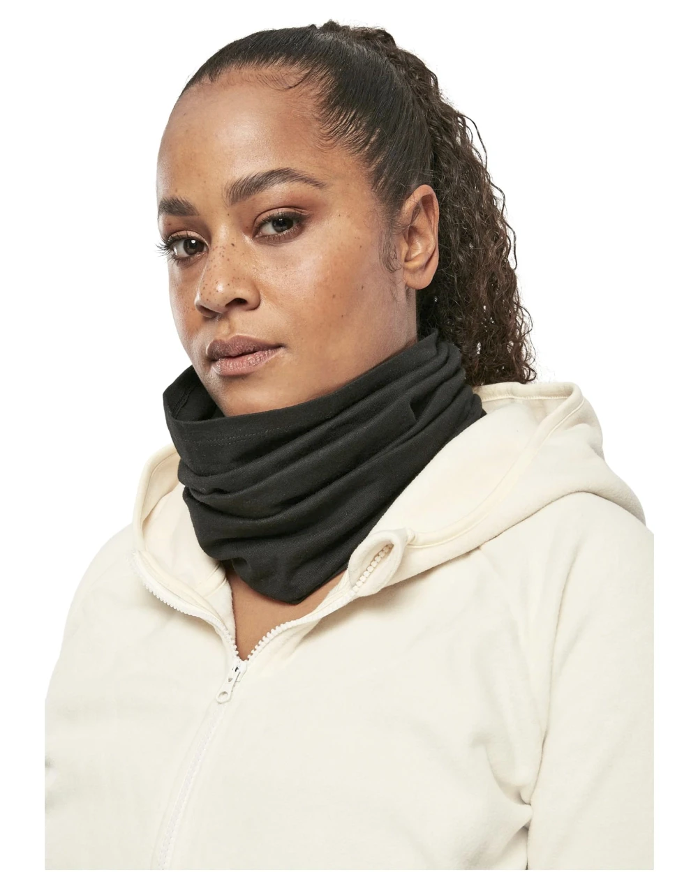 Sjaals BUILD YOUR BRAND Organic Cotton Tubescarf voor bedrukking &amp; borduring