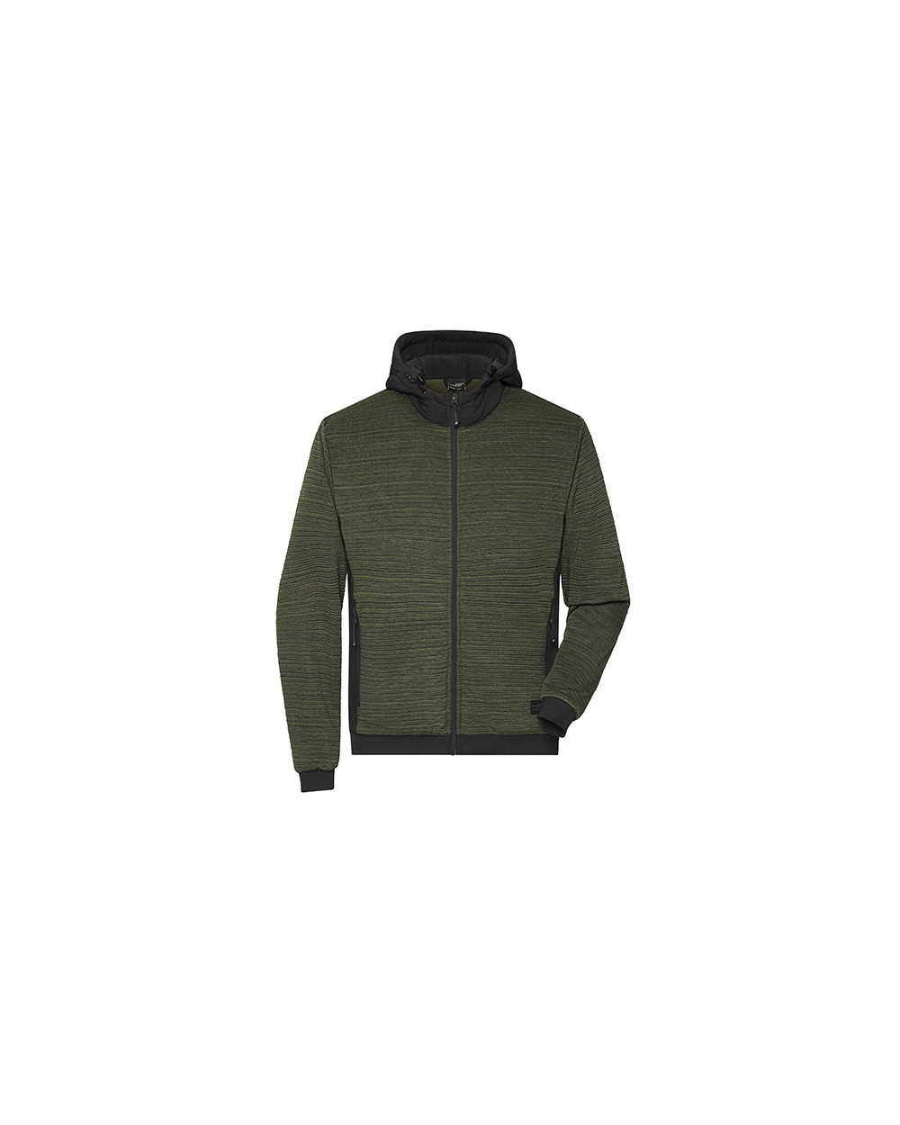 Vestes personnalisable JAMES & NICHOLSON Men´s Padded Hybrid Jacket