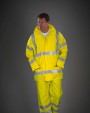 YOKO Atmungsaktive Hi-Vis Soft Flex Regenhose Hosen personalisierbar