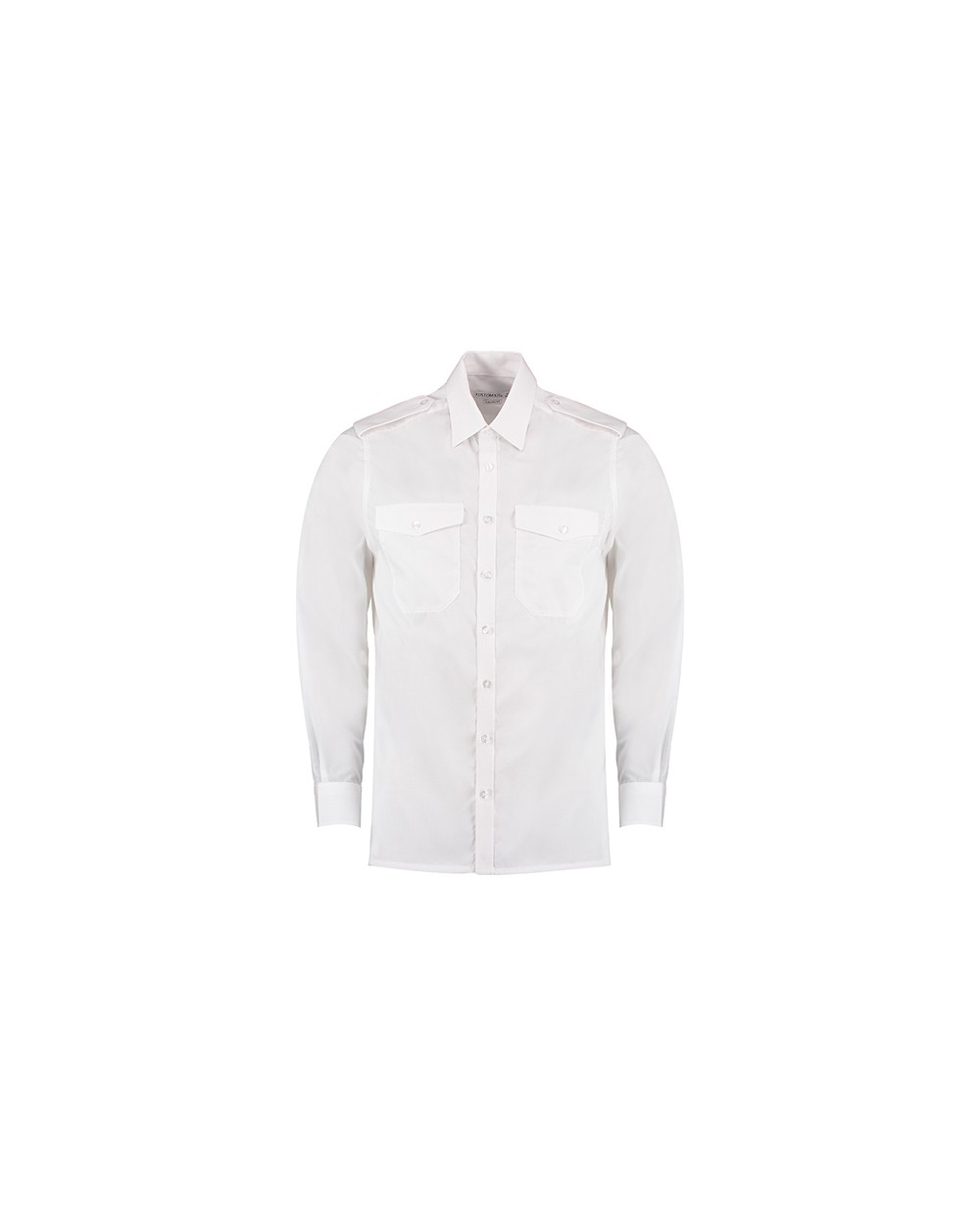 Hemden KUSTOM KIT Men`s Tailored Fit Pilot Shirt Long Sleeve voor bedrukking &amp; borduring