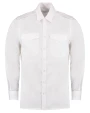 Hemden KUSTOM KIT Men`s Tailored Fit Pilot Shirt Long Sleeve voor bedrukking &amp; borduring