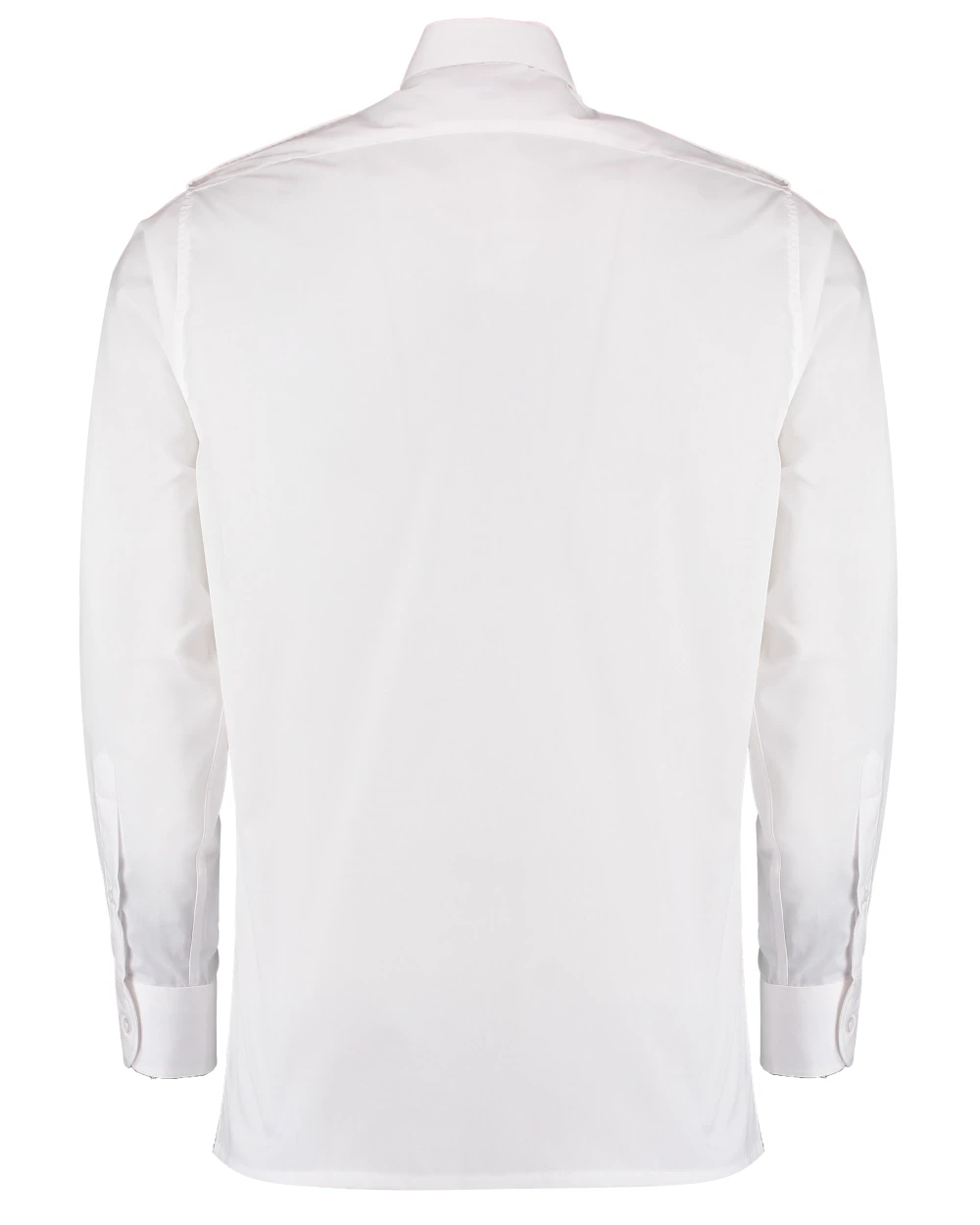KUSTOM KIT Mens Pilot Shirt Long Sleeve Hemden personalisierbar
