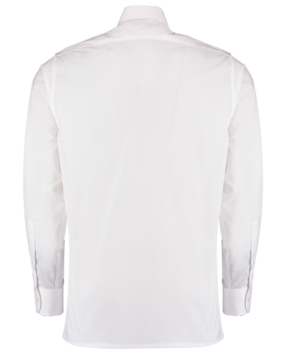 KUSTOM KIT Mens Pilot Shirt Long Sleeve Hemden personalisierbar