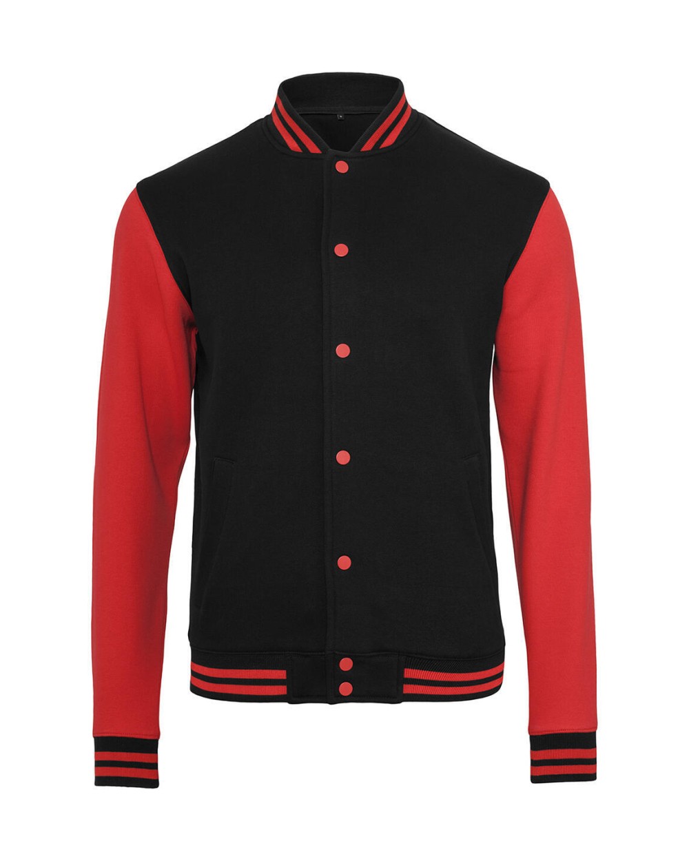 Sweaters & hoodies BUILD YOUR BRAND SWEAT COLLEGE JACKET voor bedrukking &amp; borduring
