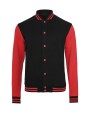 Sweat-shirts personnalisable BUILD YOUR BRAND SWEAT COLLEGE JACKET