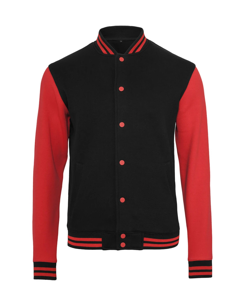 Sweaters & hoodies BUILD YOUR BRAND SWEAT COLLEGE JACKET voor bedrukking &amp; borduring