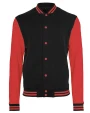 Sweat-shirts personnalisable BUILD YOUR BRAND SWEAT COLLEGE JACKET