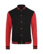Sweat-shirts personnalisable BUILD YOUR BRAND SWEAT COLLEGE JACKET