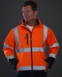 YOKO Hi-Vis Softshell Jacket Softshells personalisierbar