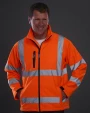 Softshells YOKO Signalisatie jack van softshell voor bedrukking &amp; borduring