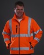 Softshells YOKO Signalisatie jack van softshell voor bedrukking &amp; borduring
