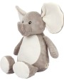 Accessoires personnalisable MUMBLES Peluche zippée Éléphant