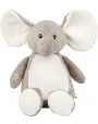 MUMBLES Plüschtier Elefant mit Reißverschluss Zubehör personalisierbar