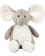 Accessoires personnalisable MUMBLES Peluche zippée Éléphant