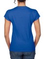 T-Shirts à personnaliser GILDAN T-shirt femme col v Softstyle 