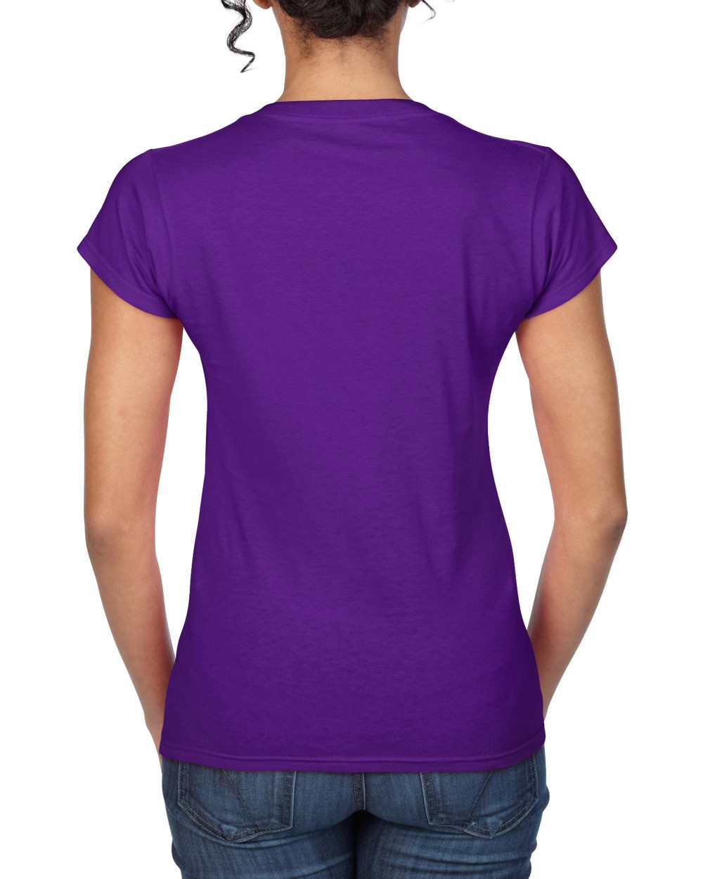 T-Shirts personnalisable GILDAN T-shirt femme col v Softstyle