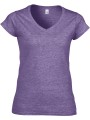 GILDAN T-shirt femme col v Softstyle  personnalisable