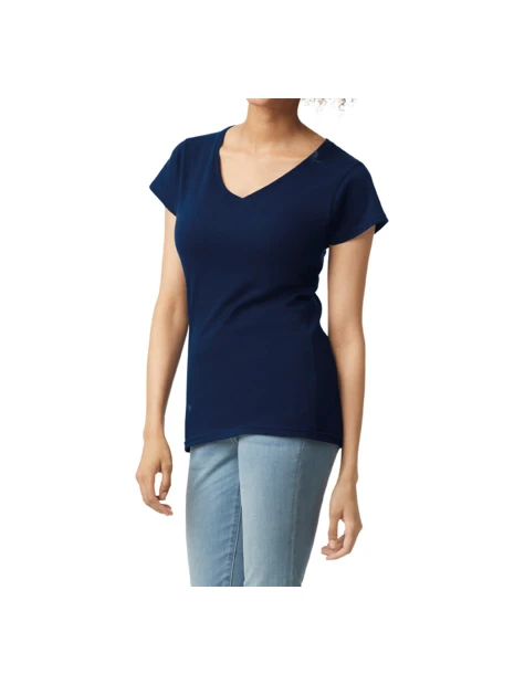 GILDAN T-shirt femme col v Softstyle /api/colors/b68891a9-1d28-4f7a-8deb-775c45027afd personnalisable