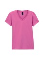 GILDAN T-shirt femme col v Softstyle /api/colors/8f8e65b3-37c1-4f4d-a2f6-aa1f2d4b2d6e personnalisable