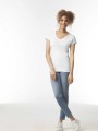 T-Shirts à personnaliser GILDAN T-shirt femme col v Softstyle 