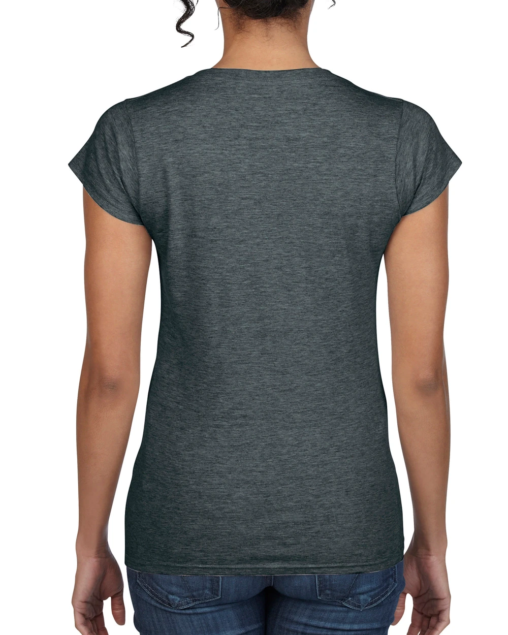 T-Shirts personnalisable GILDAN T-shirt femme col v Softstyle