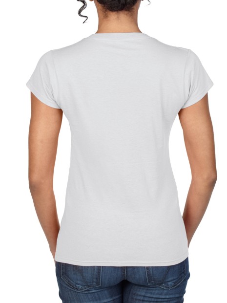 T-Shirts à personnaliser GILDAN T-shirt femme col v Softstyle 
