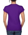 T-shirts GILDAN Softstyle® Fitted Ladies' V-neck T-shirt voor bedrukking &amp; borduring
