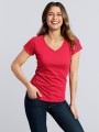 T-Shirts à personnaliser GILDAN T-shirt femme col v Softstyle 