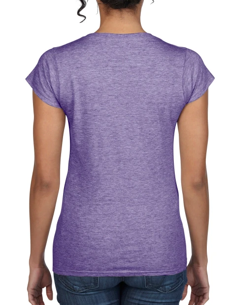 T-Shirts à personnaliser GILDAN T-shirt femme col v Softstyle 