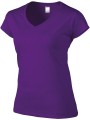 GILDAN T-shirt femme col v Softstyle /api/colors/f28ecd26-255e-4b18-a29c-08c2af1111d3 personnalisable