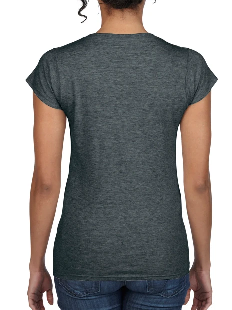 T-Shirts à personnaliser GILDAN T-shirt femme col v Softstyle 