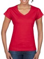 T-Shirts à personnaliser GILDAN T-shirt femme col v Softstyle 