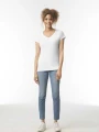 T-Shirts à personnaliser GILDAN T-shirt femme col v Softstyle 