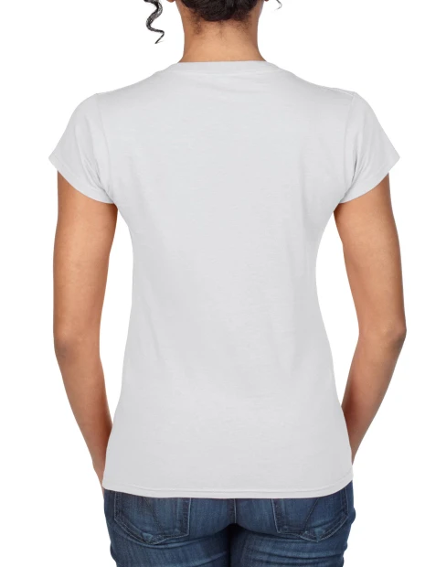 T-Shirts à personnaliser GILDAN T-shirt femme col v Softstyle 