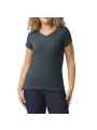 GILDAN T-shirt femme col v Softstyle /api/colors/c55a34d4-3f7a-4287-a9d6-e48d1697b87d personnalisable