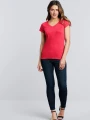T-Shirts à personnaliser GILDAN T-shirt femme col v Softstyle 