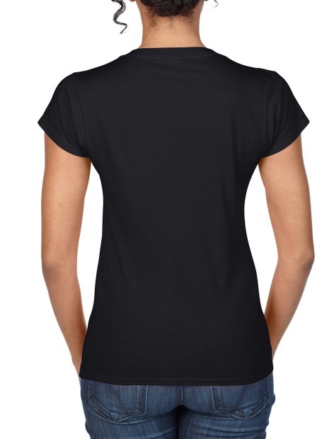 T-Shirts à personnaliser GILDAN T-shirt femme col v Softstyle 