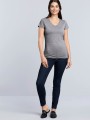 T-Shirts à personnaliser GILDAN T-shirt femme col v Softstyle 