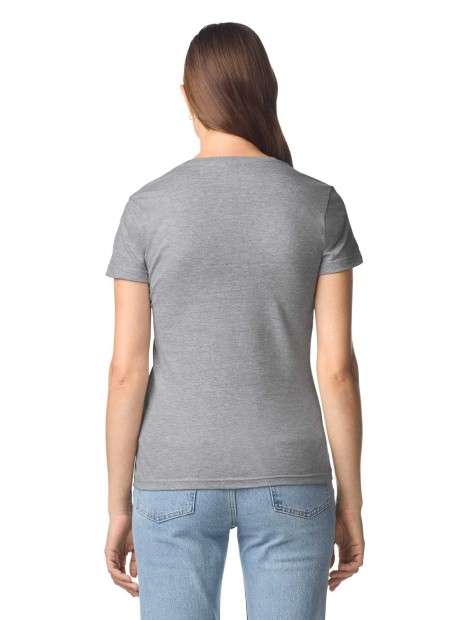 T-Shirts à personnaliser GILDAN T-shirt femme col v Softstyle 
