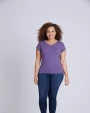 T-Shirts personnalisable GILDAN T-shirt femme col v Softstyle