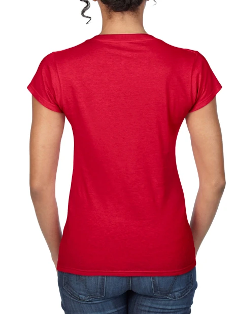 T-Shirts à personnaliser GILDAN T-shirt femme col v Softstyle 