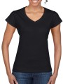 T-Shirts à personnaliser GILDAN T-shirt femme col v Softstyle 