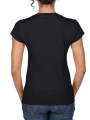 T-Shirts à personnaliser GILDAN T-shirt femme col v Softstyle 