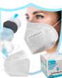 Benodigdheden VIRSHIELDS Filtering half mask FFP2 5-ply voor bedrukking &amp; borduring