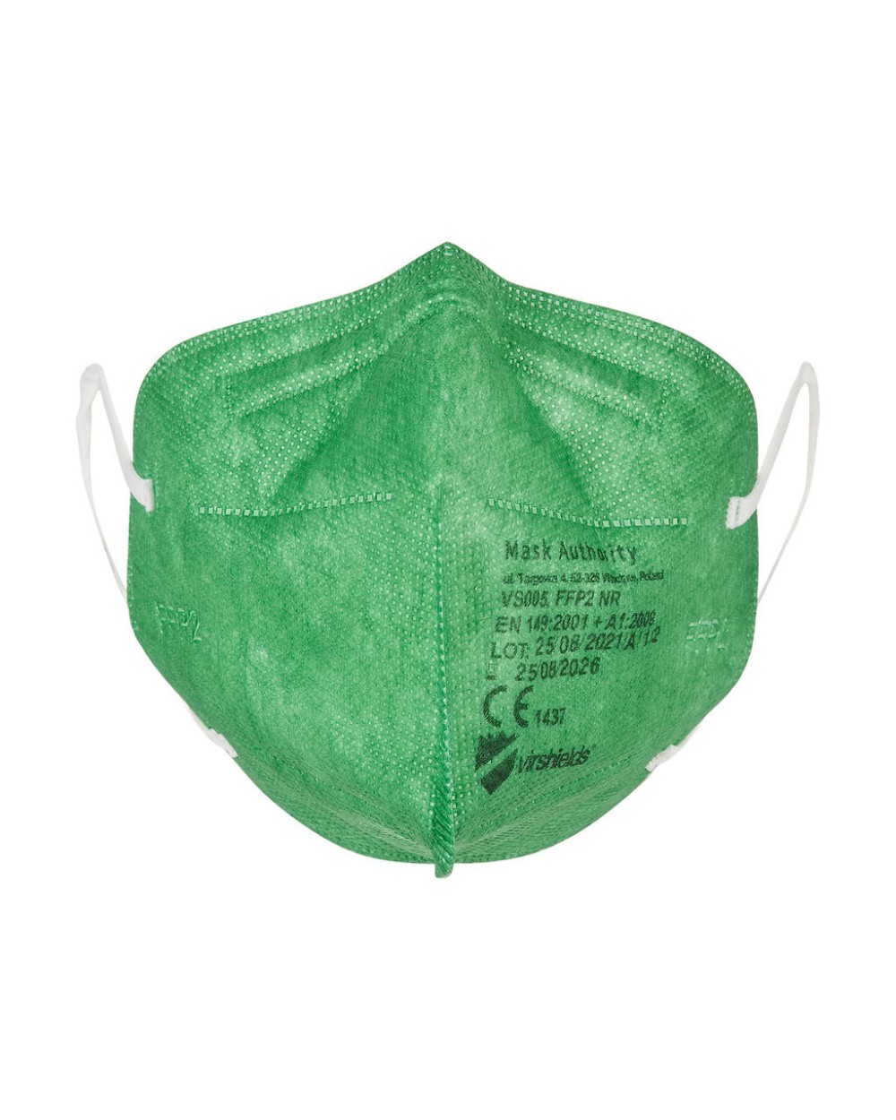 Benodigdheden VIRSHIELDS Filtering half mask FFP2 5-ply voor bedrukking &amp; borduring