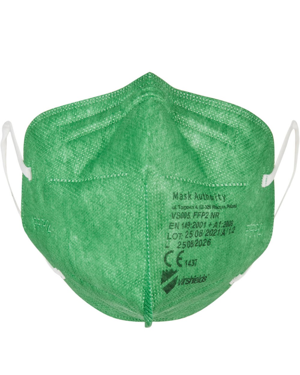 Benodigdheden VIRSHIELDS Filtering half mask FFP2 5-ply voor bedrukking &amp; borduring