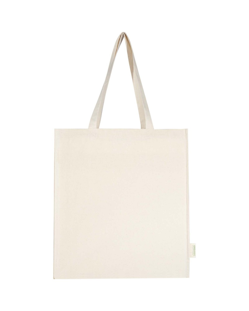 Tote bags 4DO Orissa 180 g/m² biologische draagtas met volledig inzetstuk 14 l voor bedrukking &amp; borduring